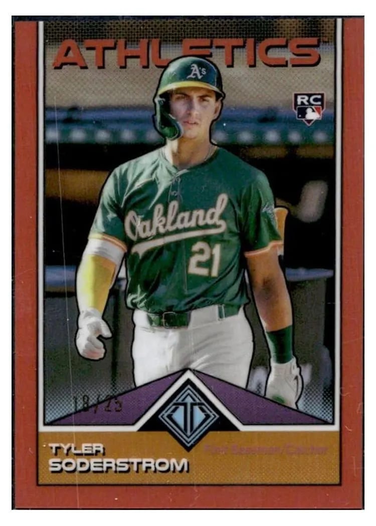 2024 Topps Transcendent Collection Base Set Tyler Soderstrom #4 card