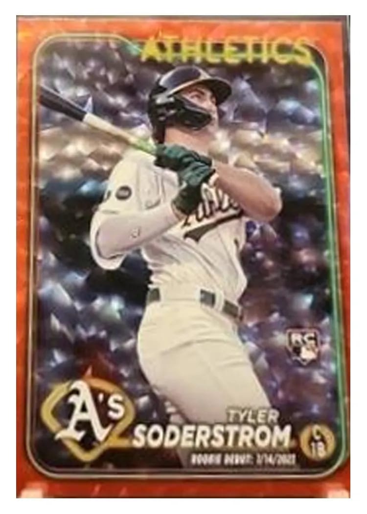 2024 Topps Update Base Set Tyler Soderstrom #US116 card