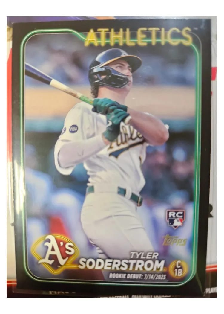 2024 Topps Update Base Set Tyler Soderstrom #US116 card