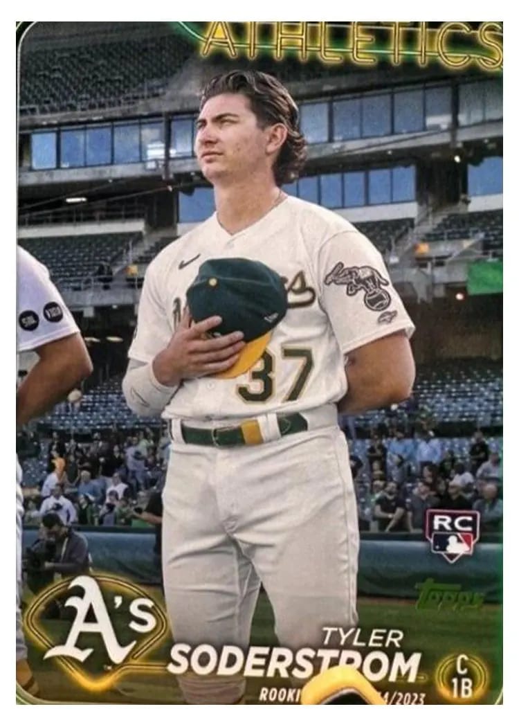 2024 Topps Update Base Set Tyler Soderstrom #US116 card