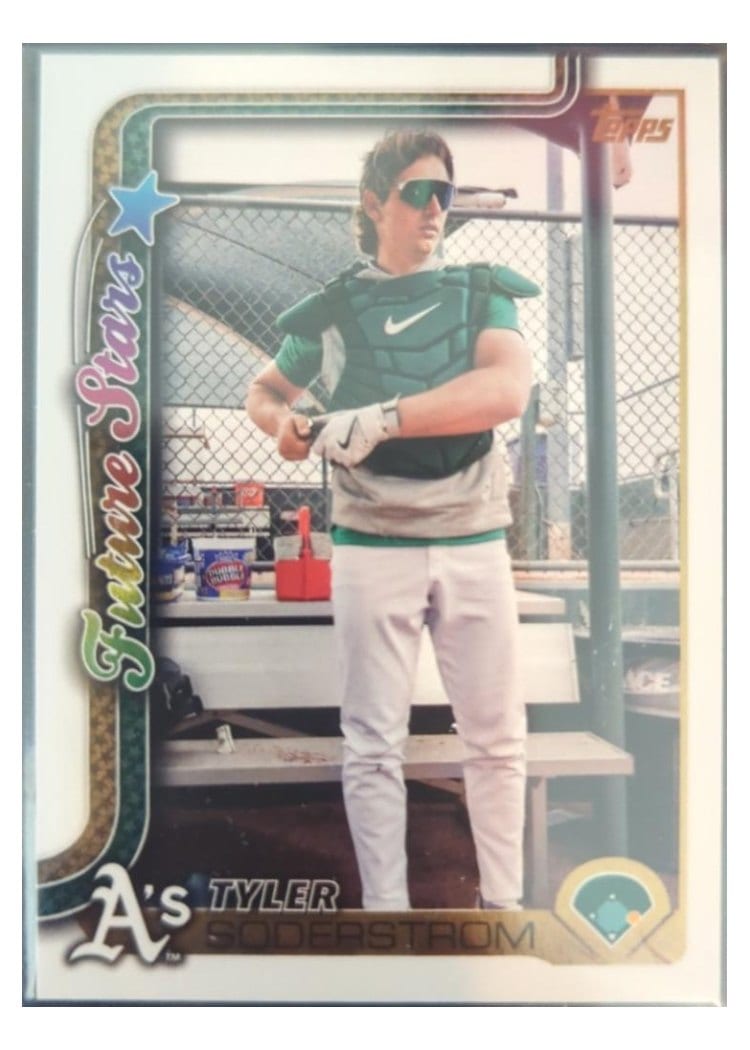 2025 Topps Base Set Tyler Soderstrom #72 card