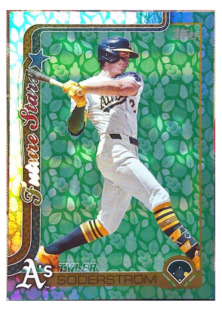 2025 Topps Base Set Tyler Soderstrom Tin Variations #72 card