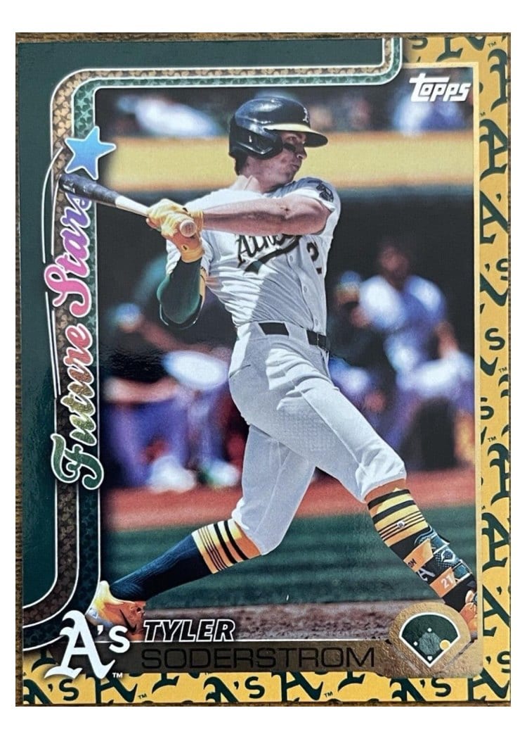 2025 Topps Base Set Tyler Soderstrom #72 card