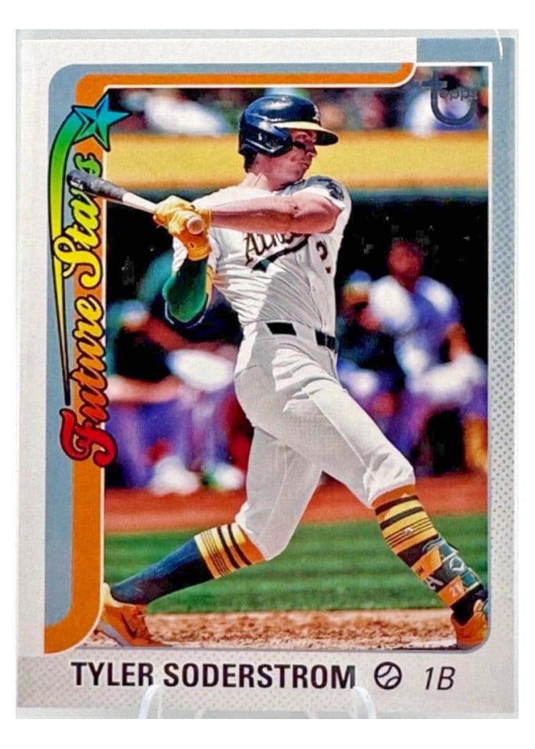 2025 Topps Base Set Tyler Soderstrom #72 card