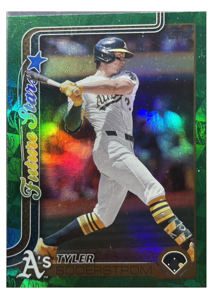 2025 Topps Base Set Tyler Soderstrom #72 card