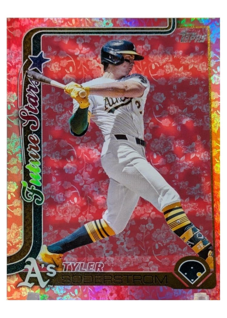 2025 Topps Base Set Tyler Soderstrom Flowers #72 card