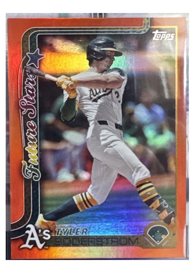 2025 Topps Base Set Tyler Soderstrom #72 card