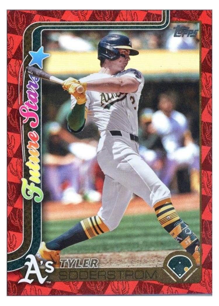 2025 Topps Base Set Tyler Soderstrom #72 card