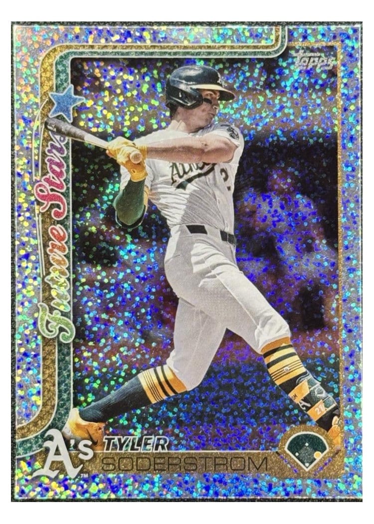 2025 Topps Base Set Tyler Soderstrom Confetti #72 card
