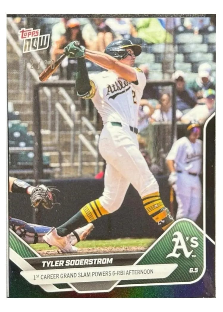 2025 Topps Now Tyler Soderstrom #259 card