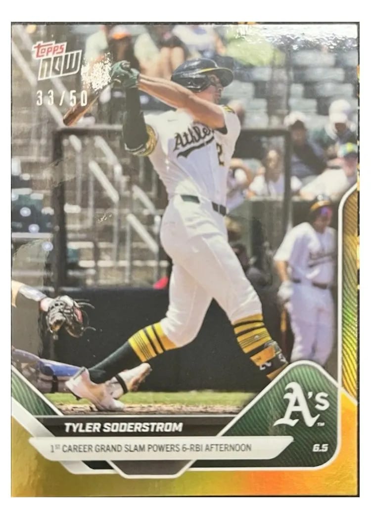 2025 Topps Now Tyler Soderstrom #259 card