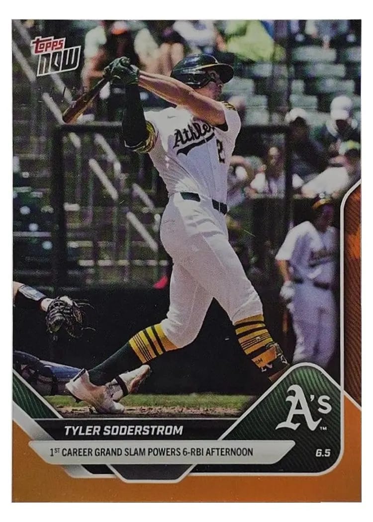 2025 Topps Now Tyler Soderstrom #259 card