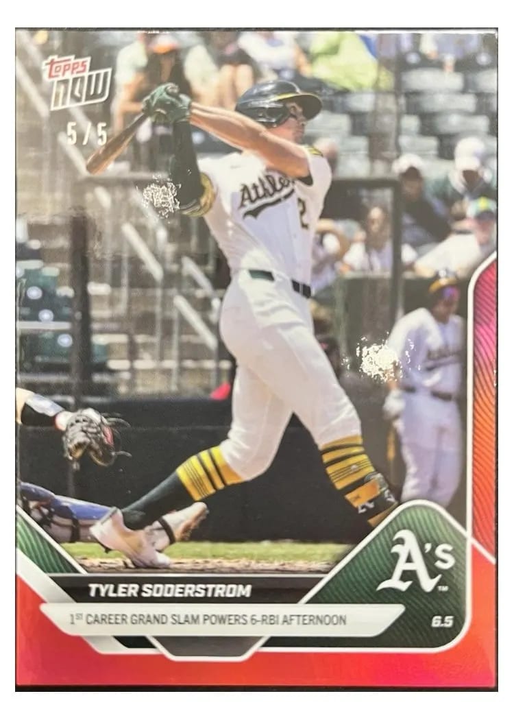 2025 Topps Now Tyler Soderstrom #259 card