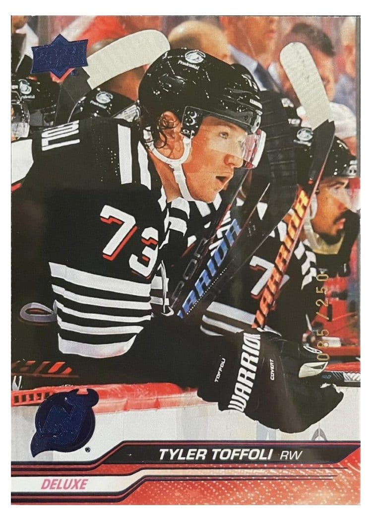 2023-24 Upper Deck Base Set Tyler Toffoli #582 card