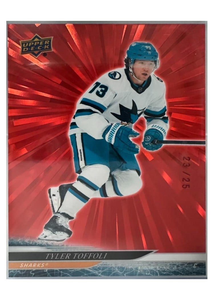 2024-25 Upper Deck Base Set Tyler Toffoli #604 card