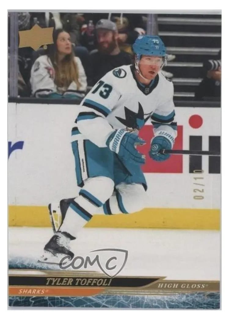 2024-25 Upper Deck Base Set Tyler Toffoli #604 card