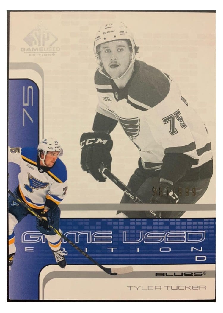 2022-23 SP Game Used 2001-02 Retro - Rookies Tyler Tucker #R-64 card