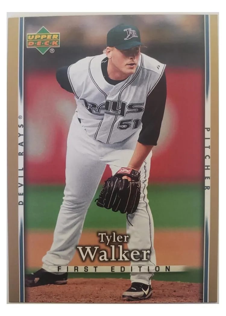 2007 Upper Deck First Edition Tyler Walker #150 card