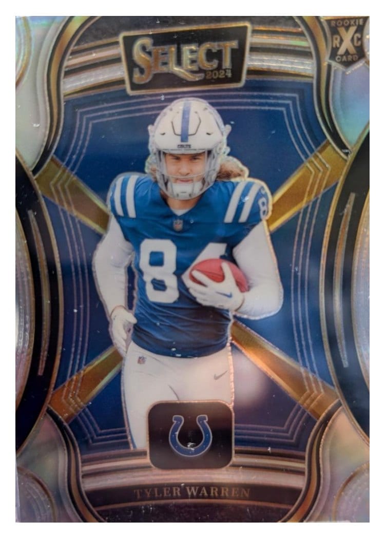 2024 Panini Select 2025 XRC Prizm Redemption Tyler Warren #517 card