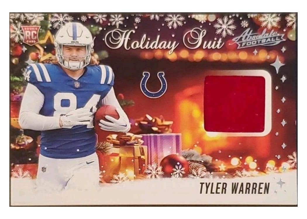 2025 Panini Absolute Holiday Suit Tyler Warren #HS-TWN