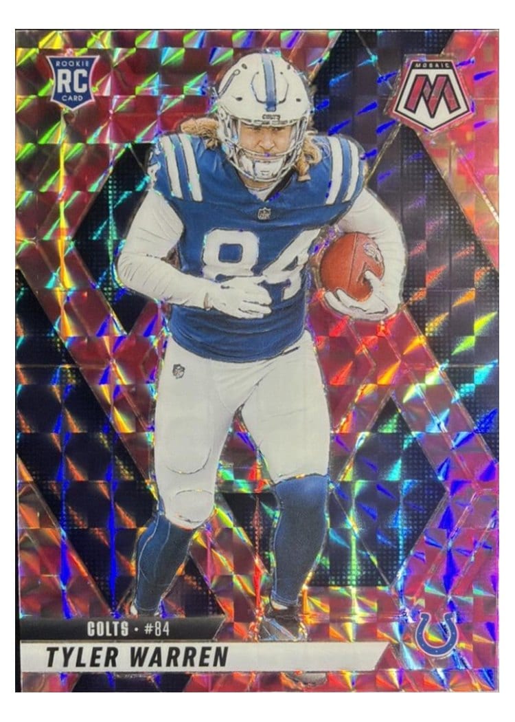 2025 Panini Mosaic Base Set Tyler Warren #354 card