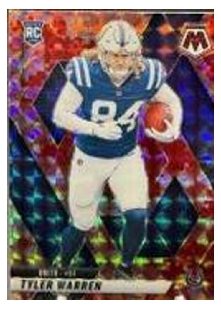 2025 Panini Mosaic Base Set Tyler Warren #354 card