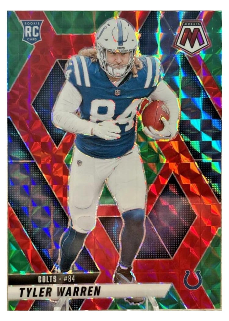 2025 Panini Mosaic Base Set Tyler Warren #354 card