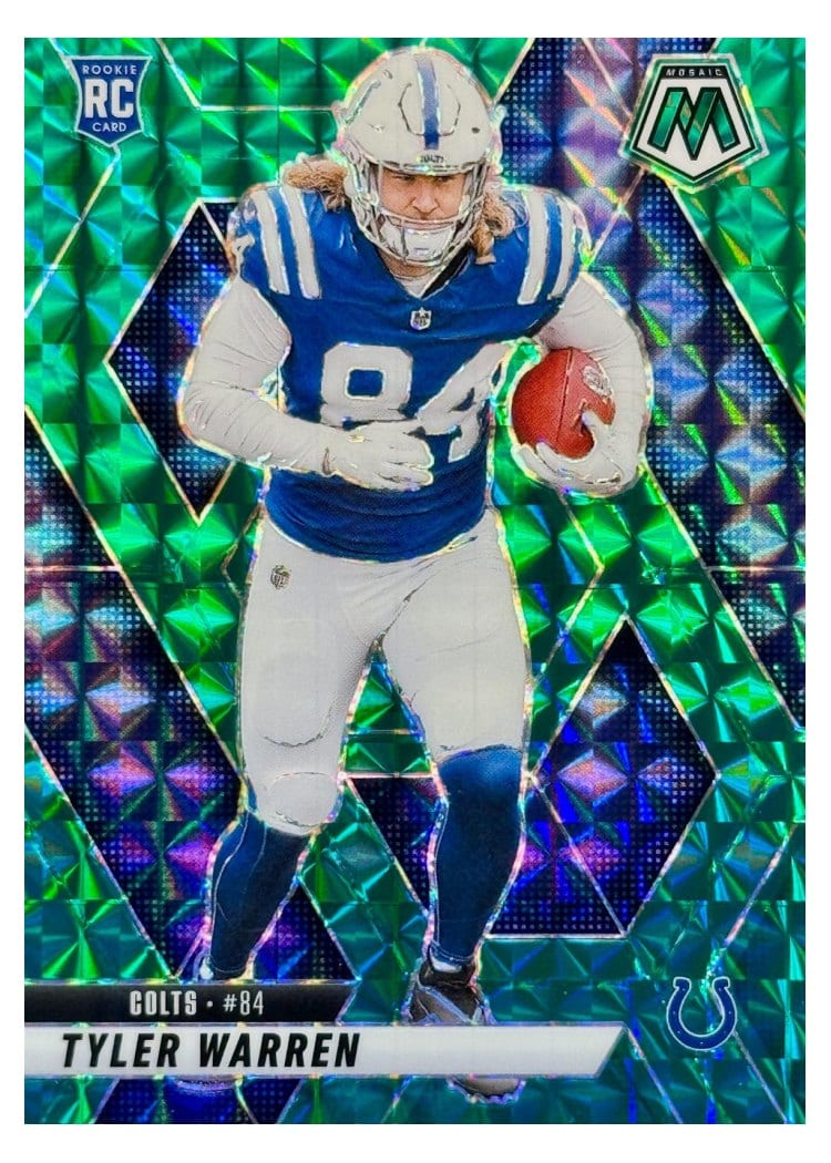 2025 Panini Mosaic Base Set Tyler Warren #354 card