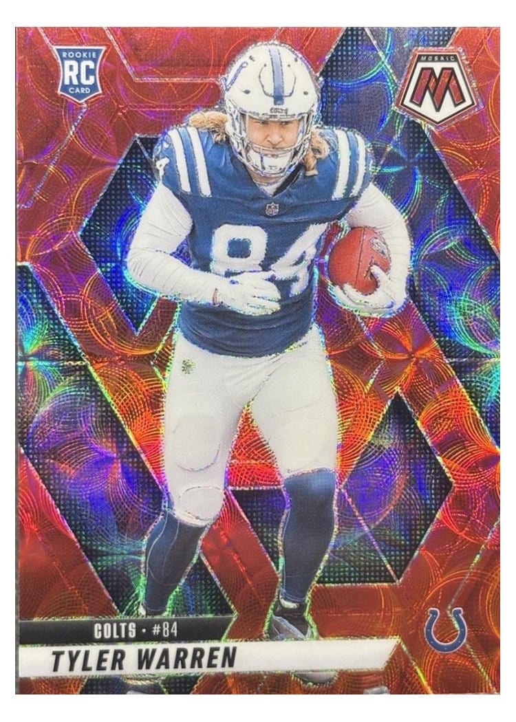 2025 Panini Mosaic Base Set Tyler Warren #354 card