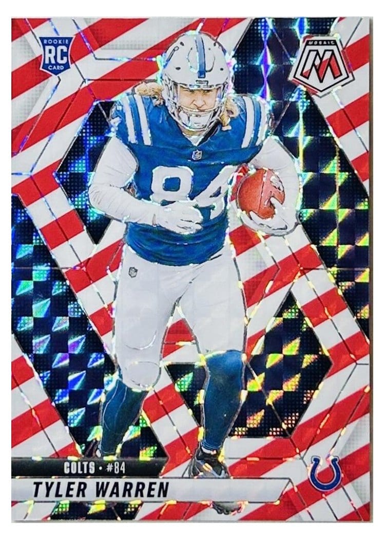 2025 Panini Mosaic Base Set Tyler Warren #354 card