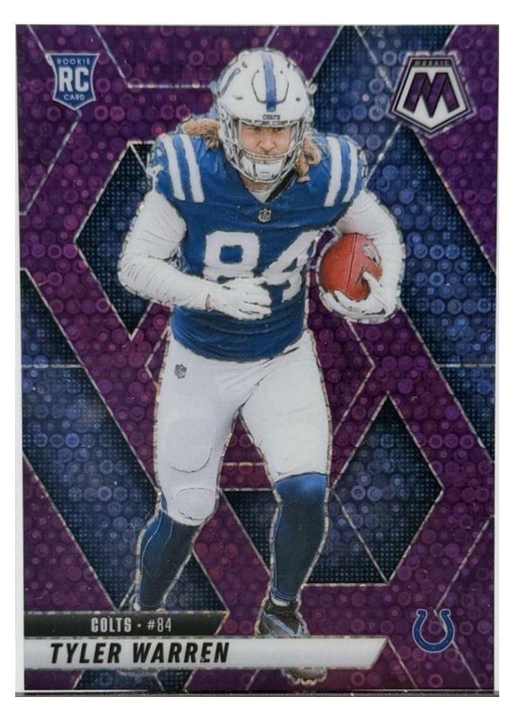 2025 Panini Mosaic Base Set Tyler Warren #354 card