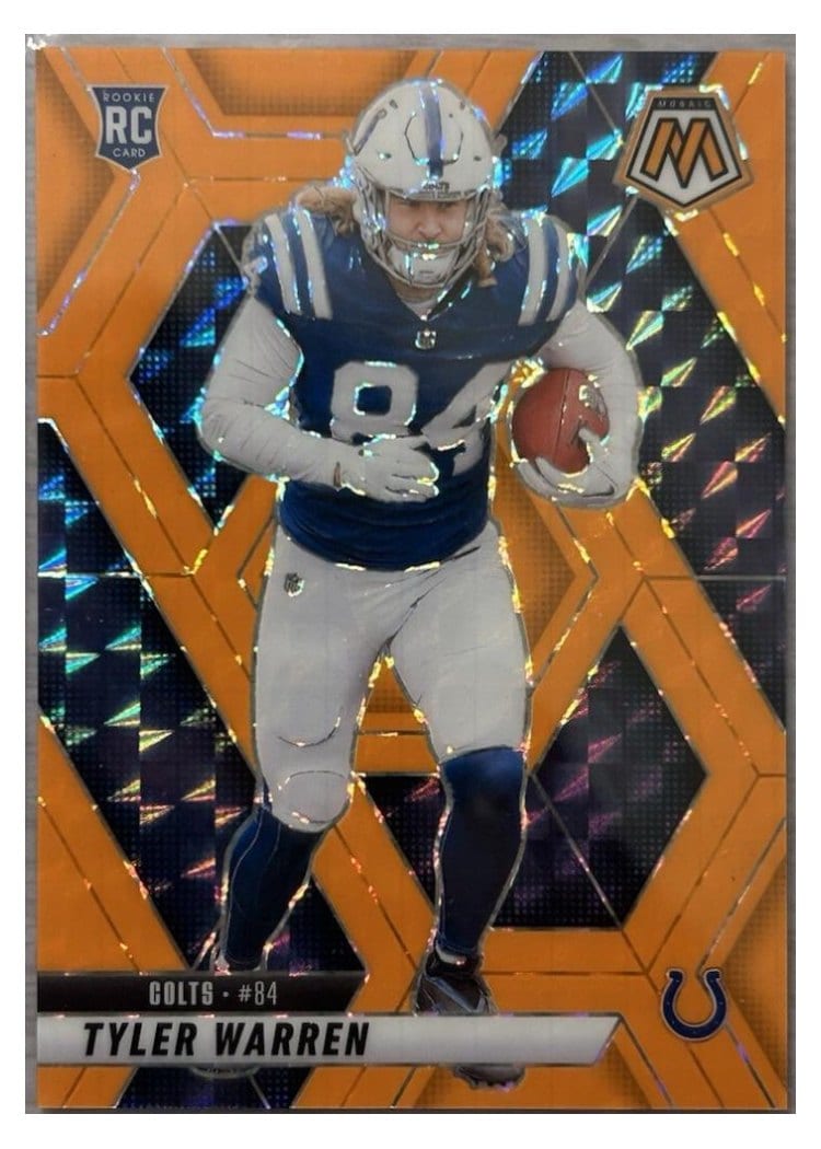 2025 Panini Mosaic Base Set Tyler Warren #354 card