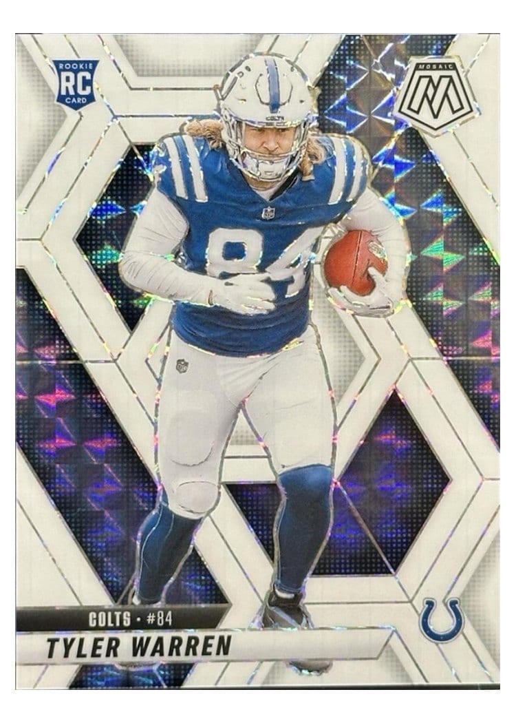 2025 Panini Mosaic Base Set Tyler Warren #354 card