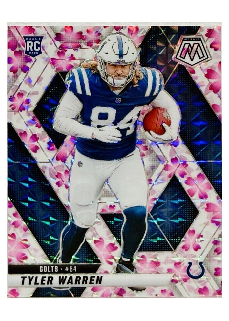 2025 Panini Mosaic Base Set Tyler Warren #354 card