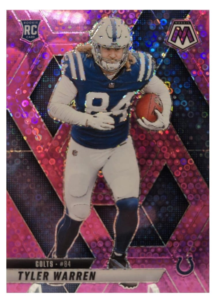 2025 Panini Mosaic Base Set Tyler Warren #354 card