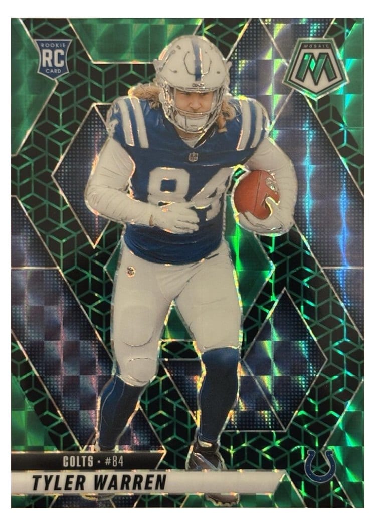2025 Panini Mosaic Base Set Tyler Warren #354 card