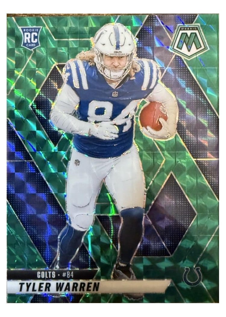 2025 Panini Mosaic Base Set Tyler Warren #354 card