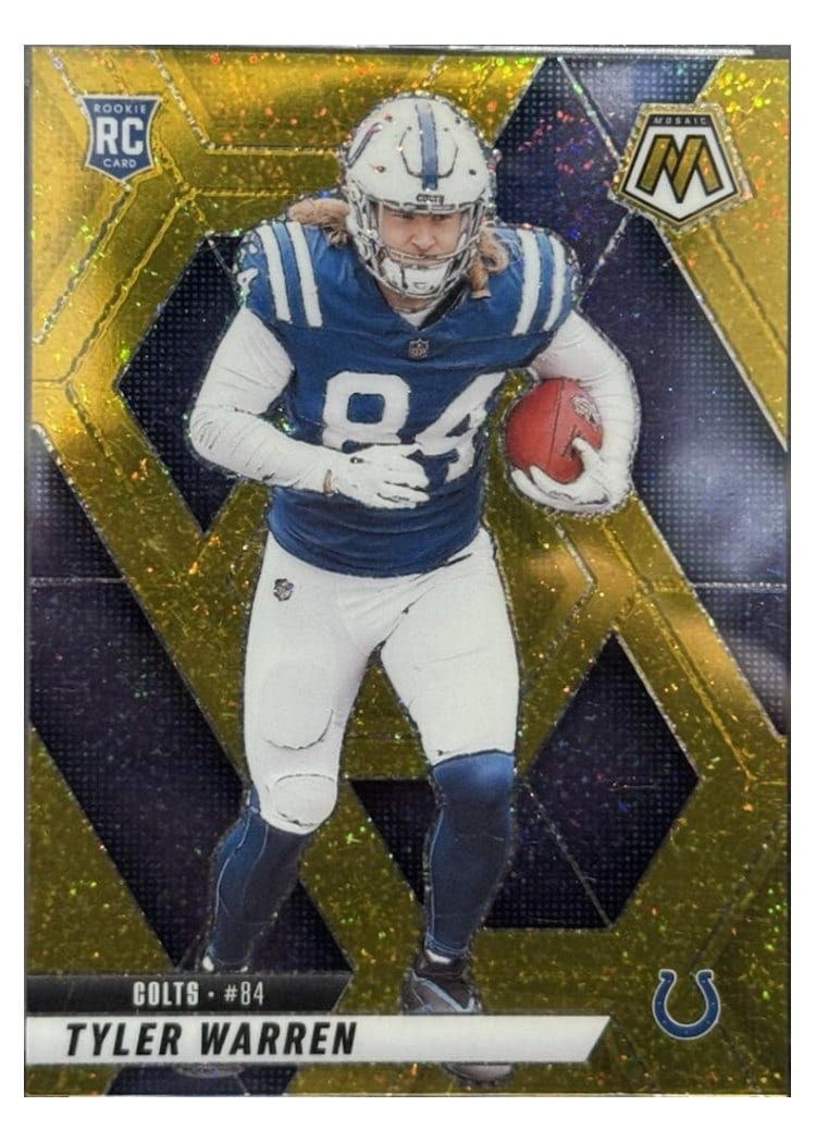 2025 Panini Mosaic Base Set Tyler Warren #354 card
