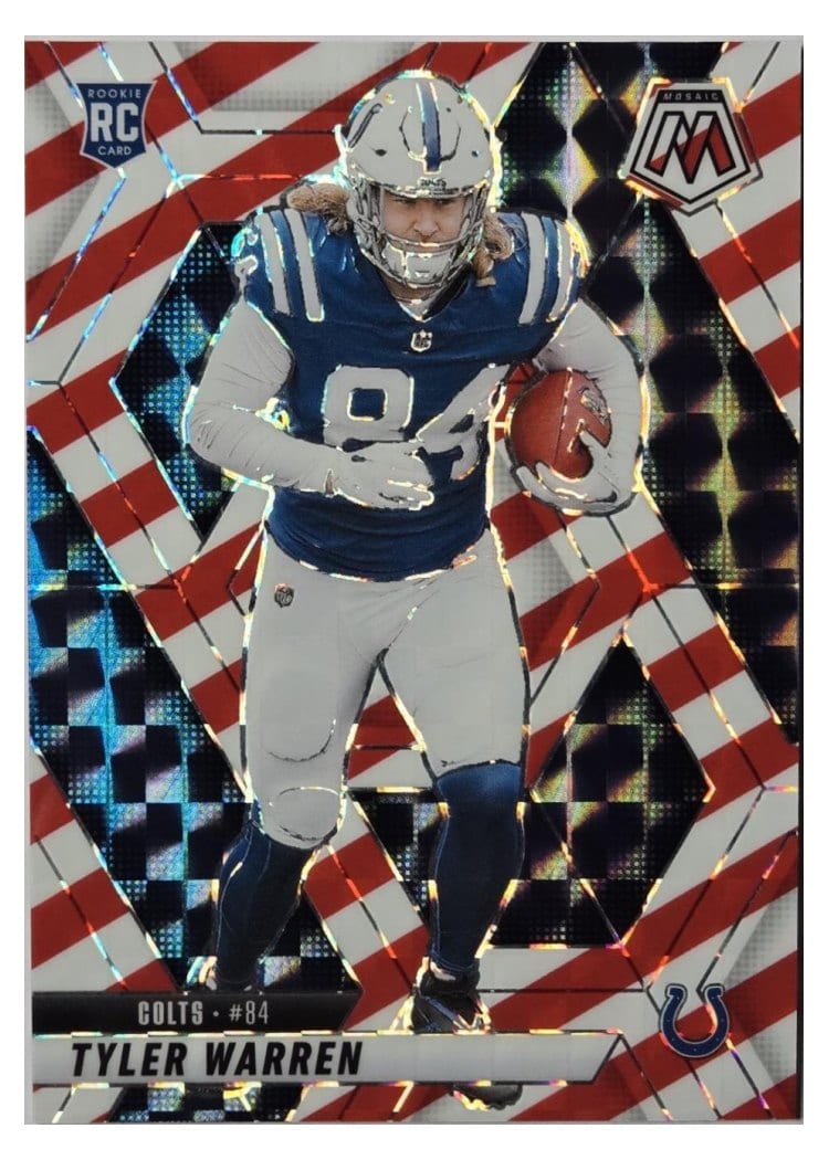 2025 Panini Mosaic Base Set Tyler Warren #354 card