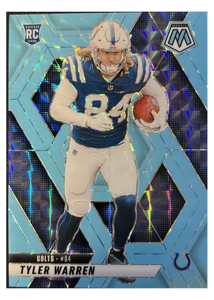 2025 Panini Mosaic Base Set Tyler Warren #354 card