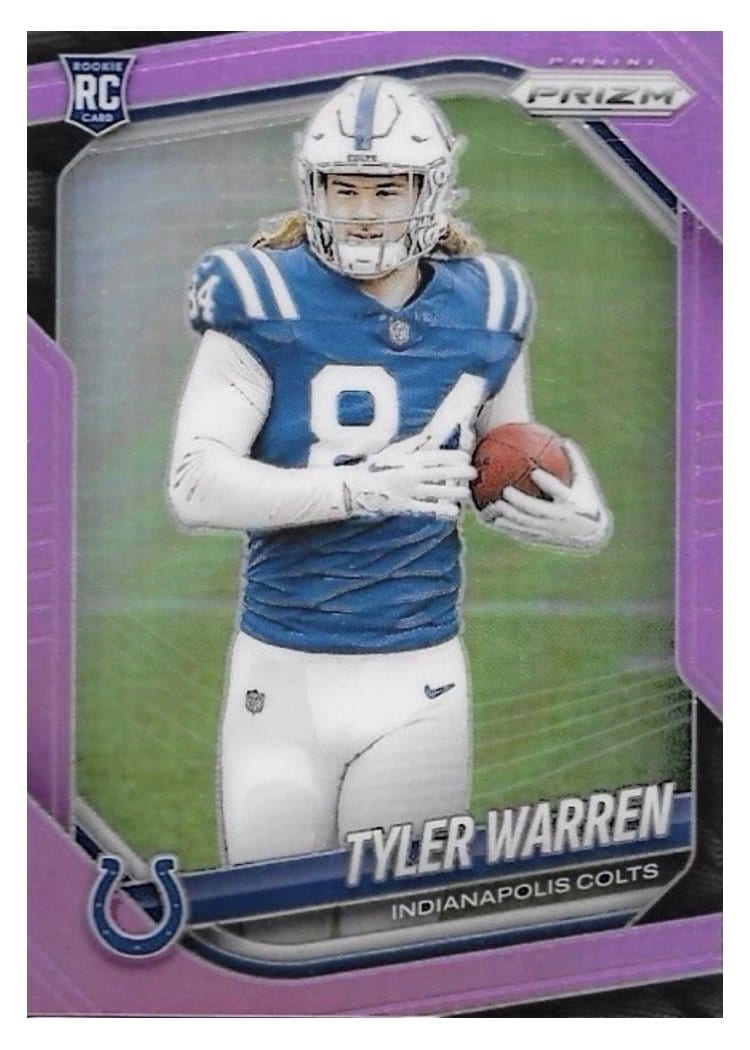 2025 Panini Prizm Base Set Tyler Warren Pink #339 card