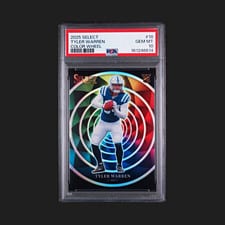 2025 Panini Select Color Wheel Tyler Warren #18 card