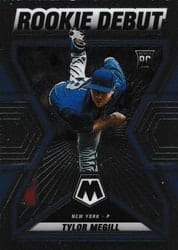 2022 Panini Mosaic Rookie Debut Tylor Megill #RD-12 card