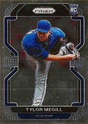 2022 Panini Prizm Base Set Tylor Megill #254 card