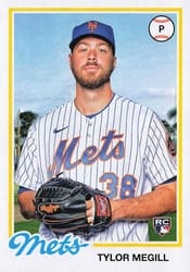 2022 Topps Archives Base Set Tylor Megill #194 card