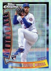 2022 Topps Chrome 1996  Youthquake Tylor Megill #YQ-13 card