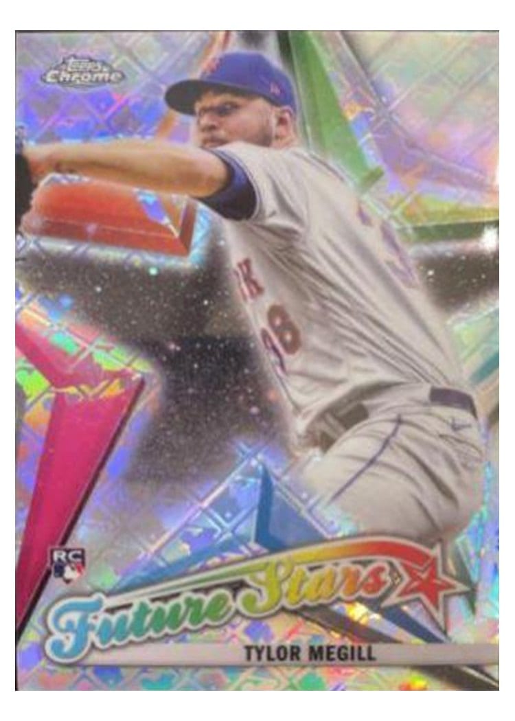 2022 Topps Chrome Logofractor Edition Future Stars Tylor Megill #FS-20 card
