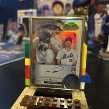 2022 Topps Gold Label Framed Autographs Tylor Megill #FA-TME card