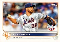 2022 Topps Opening Day Base Set Tylor Megill #134 card