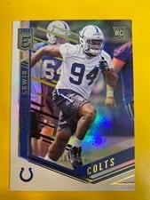 2018 Panini Donruss Elite Tyquan Lewis #137 card